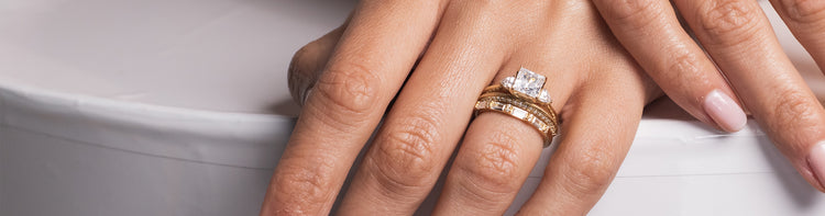 Three-Stone Engagement Rings