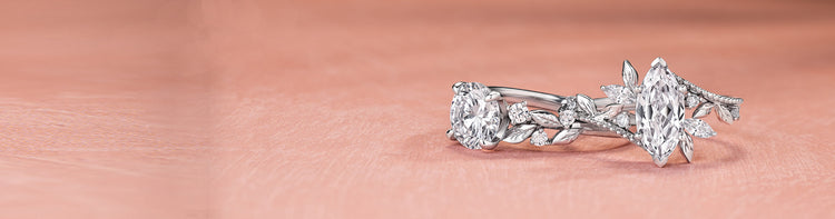 Nature-Inspired Engagement Rings