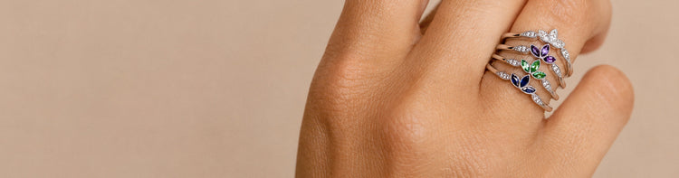 Nature-Inspired Wedding Bands