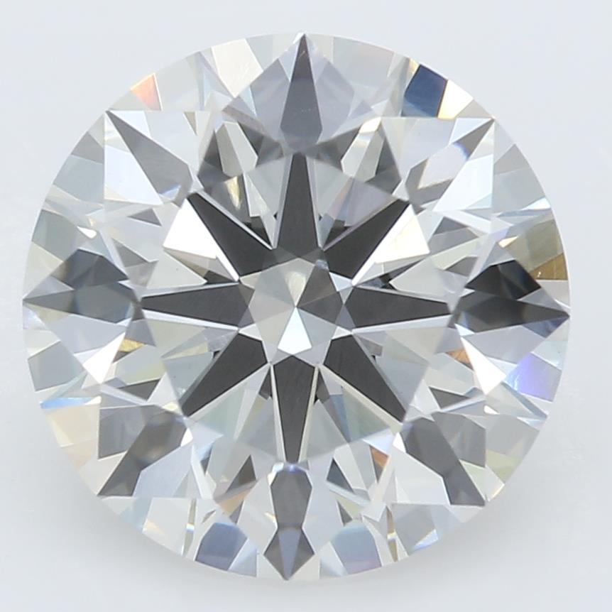 2.65 Carat Round IGI Labgrown Diamond, With Certificate ID LG559294824
