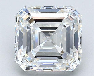 3.24 Carat E Color VS1 Asscher Diamond