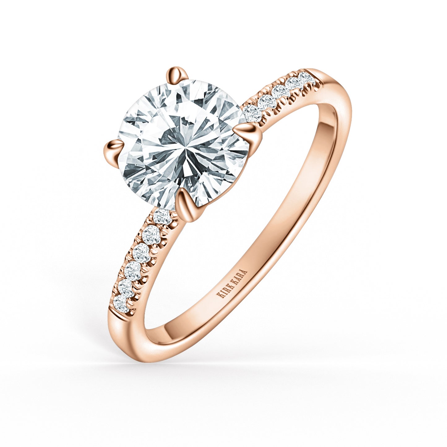 Classic Diamond Solitaire Engagement Ring