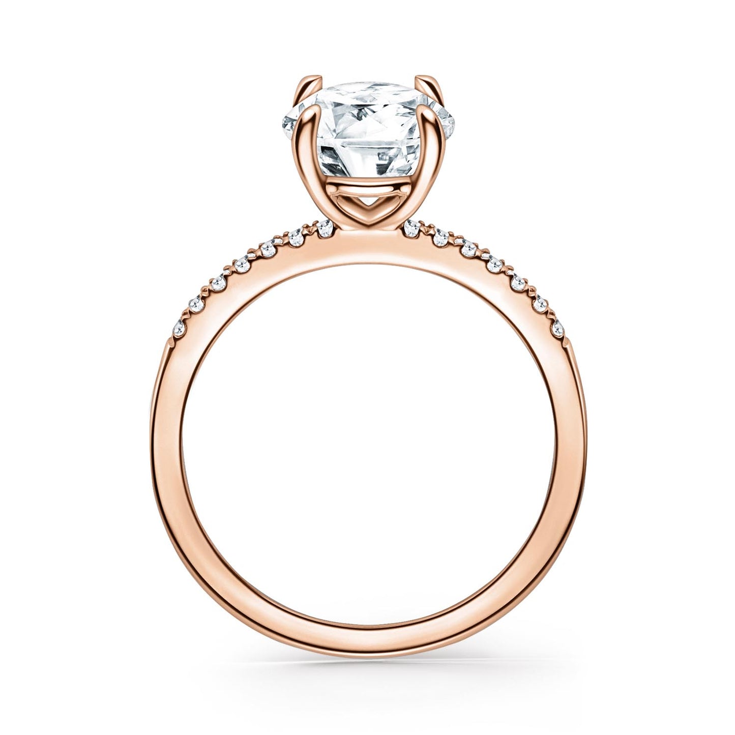 Classic Diamond Solitaire Engagement Ring