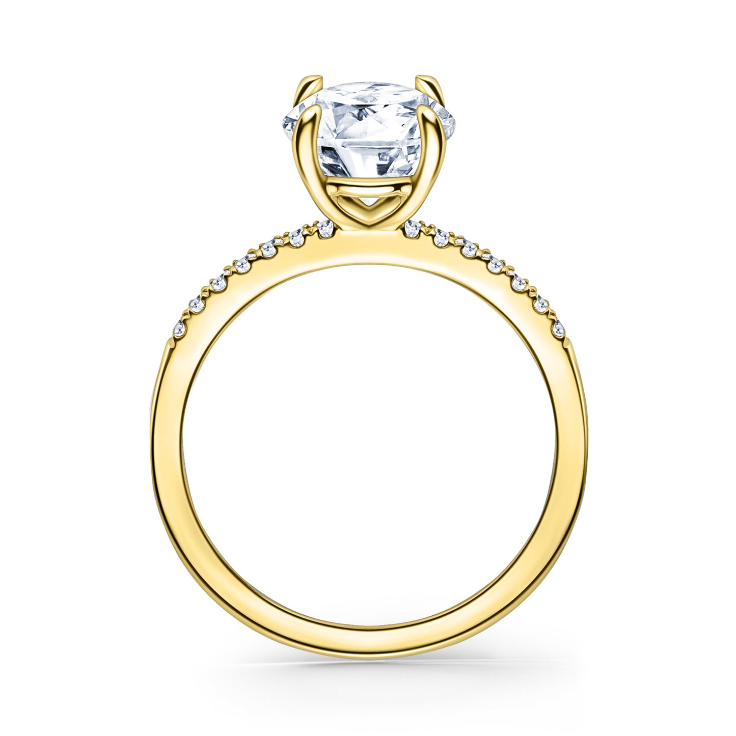 Classic Diamond Solitaire Engagement Ring