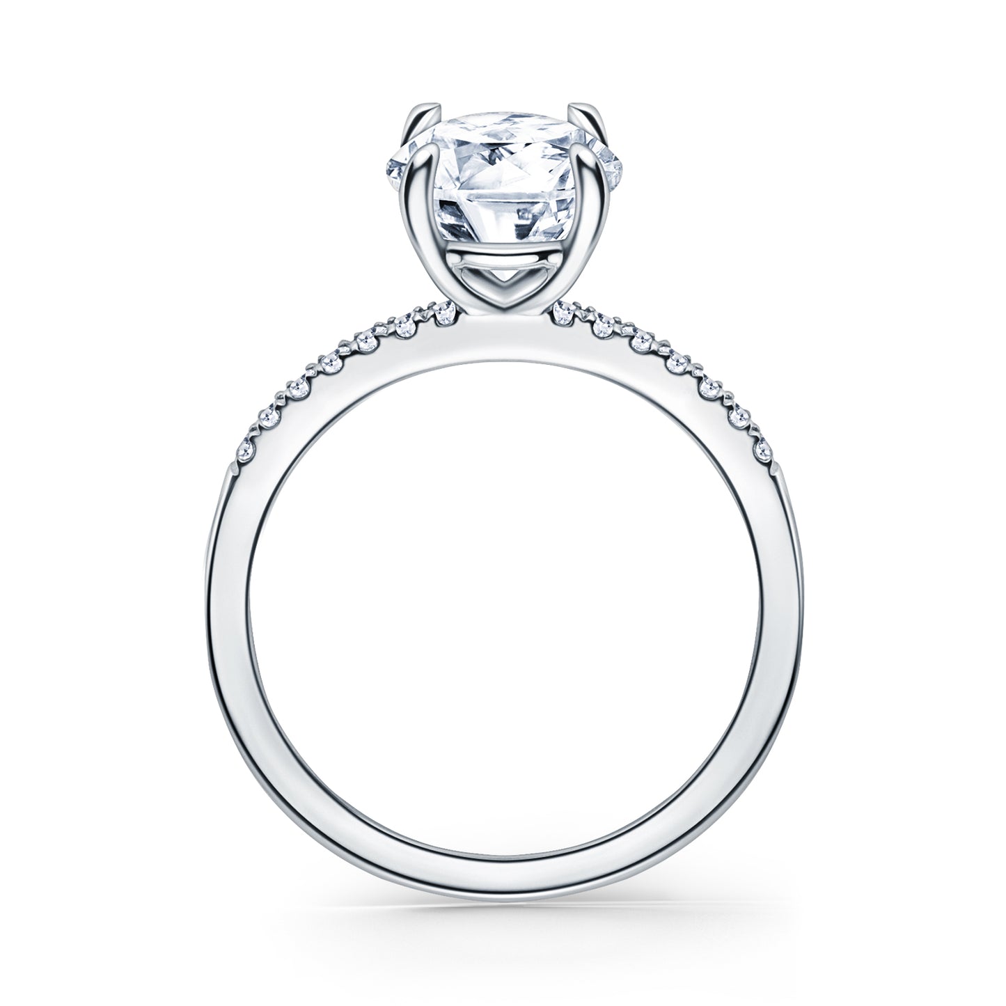 Classic Diamond Solitaire Engagement Ring