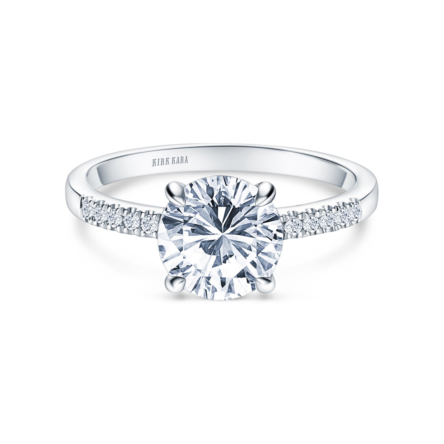 Classic Diamond Solitaire Engagement Ring