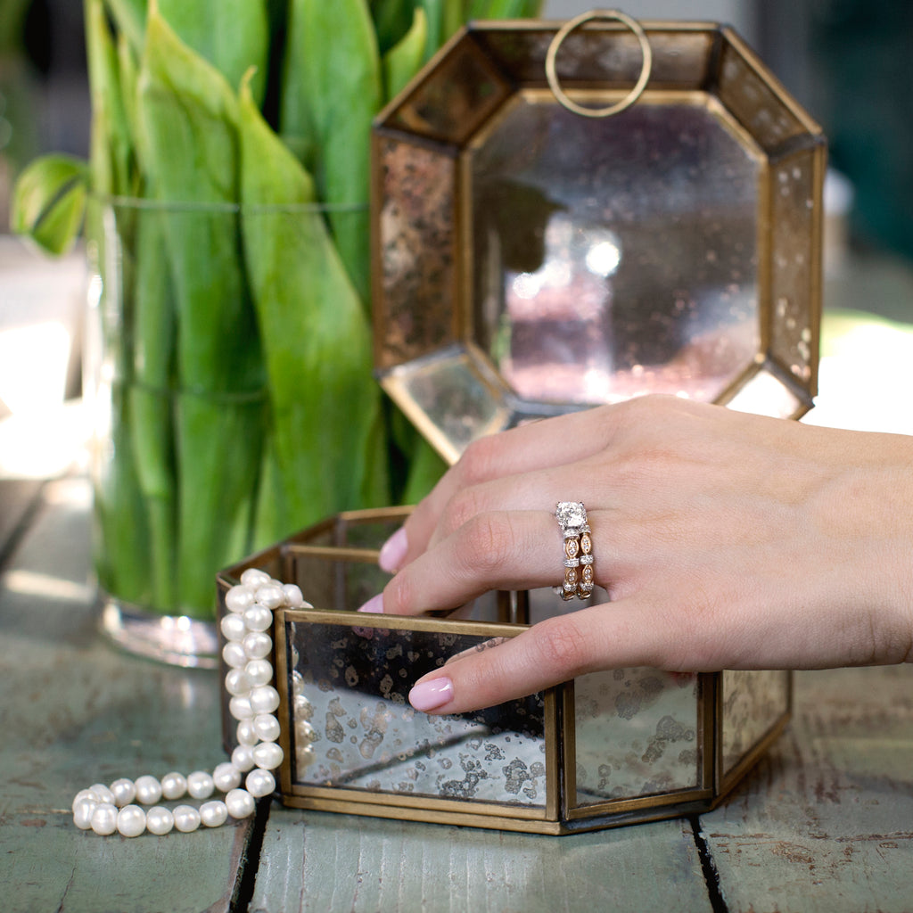 Vintage-Inspired Engagement Party Looks
