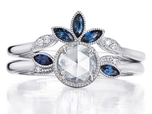 Britt's Pick: Dahlia Diamond Engagement Set by Kirk Kara