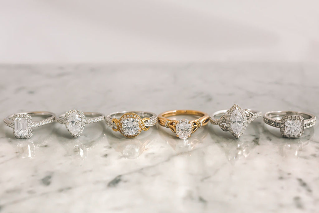 The Right Engagement Ring for Your Finger Shape