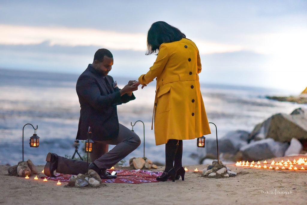 Paulette and Aaron: A California Candlelit Proposal