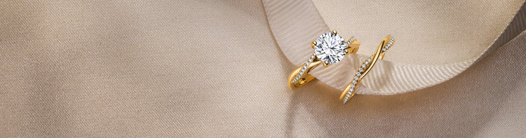 Ribbons & Bows Engagement Rings
