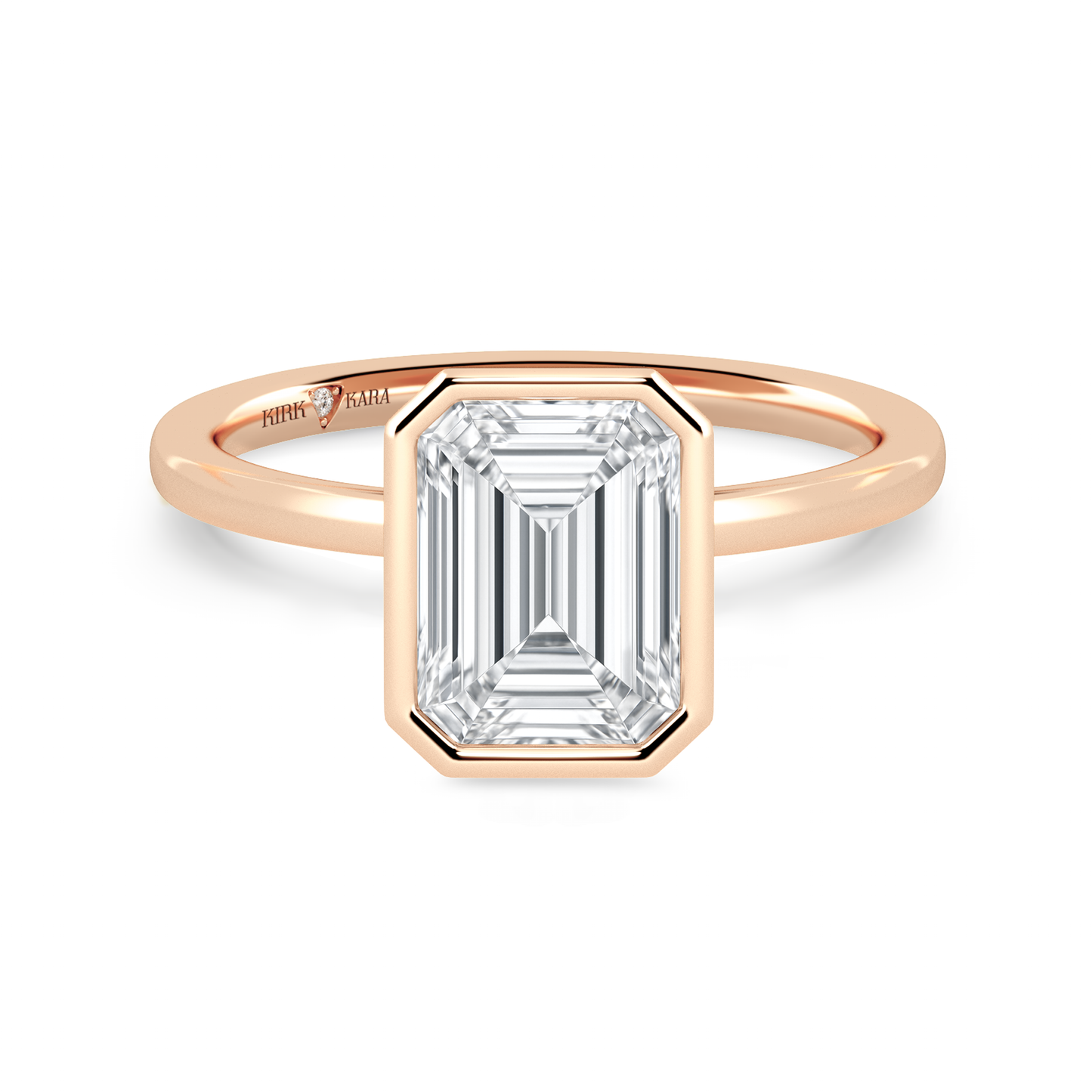 Classic Bezel Solitaire Engagement Ring