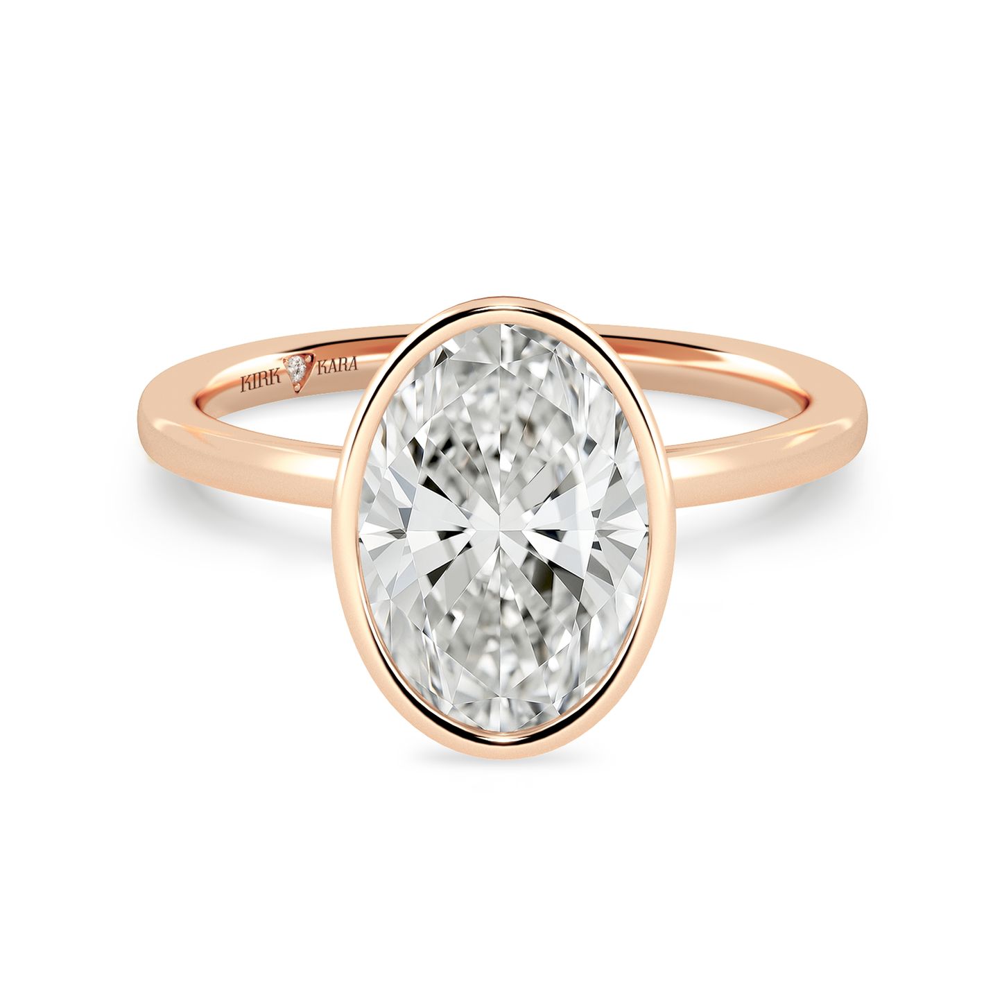 Classic Bezel Solitaire Engagement Ring