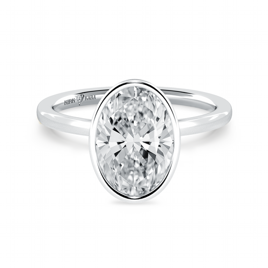 Classic Bezel Solitaire Engagement Ring