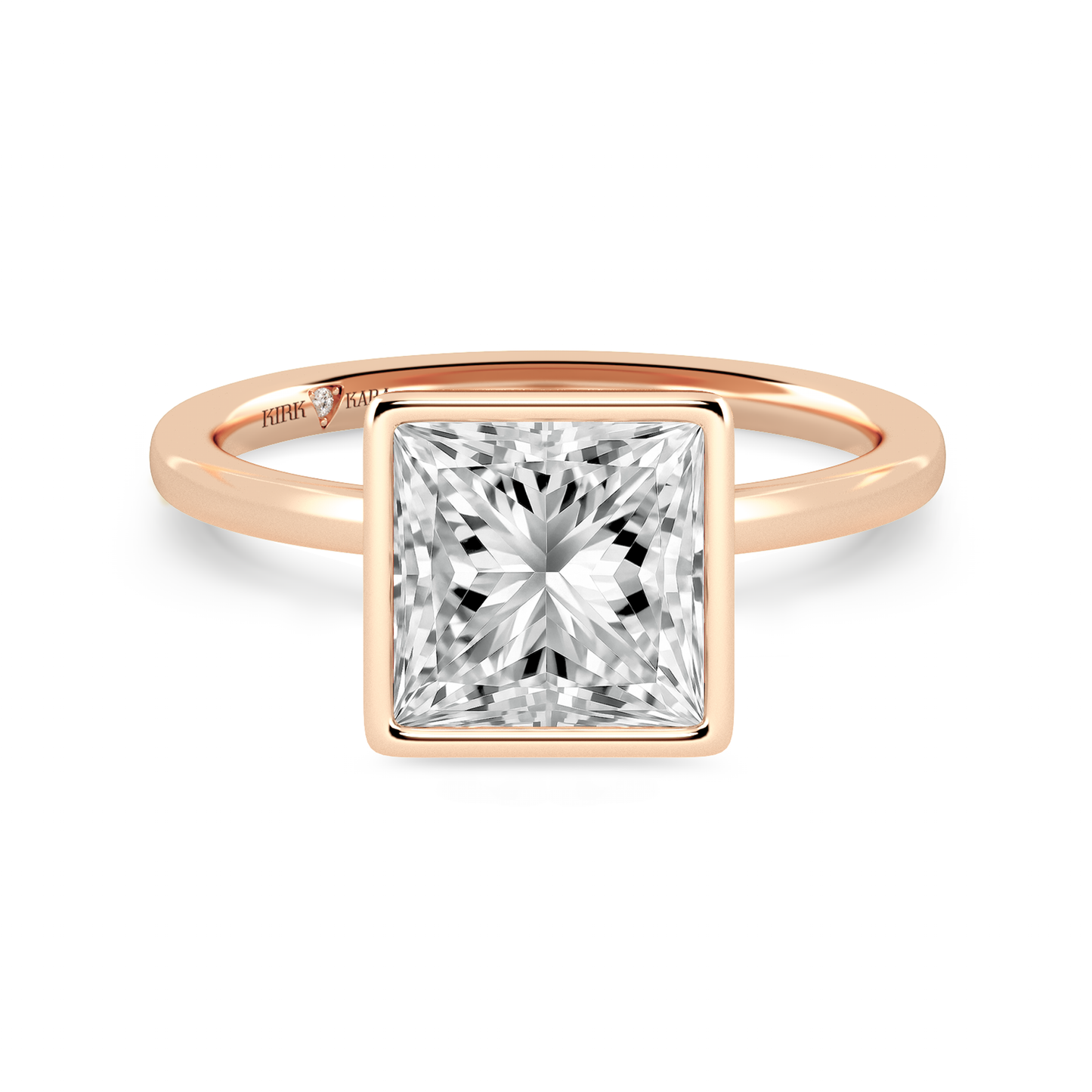Classic Bezel Solitaire Engagement Ring