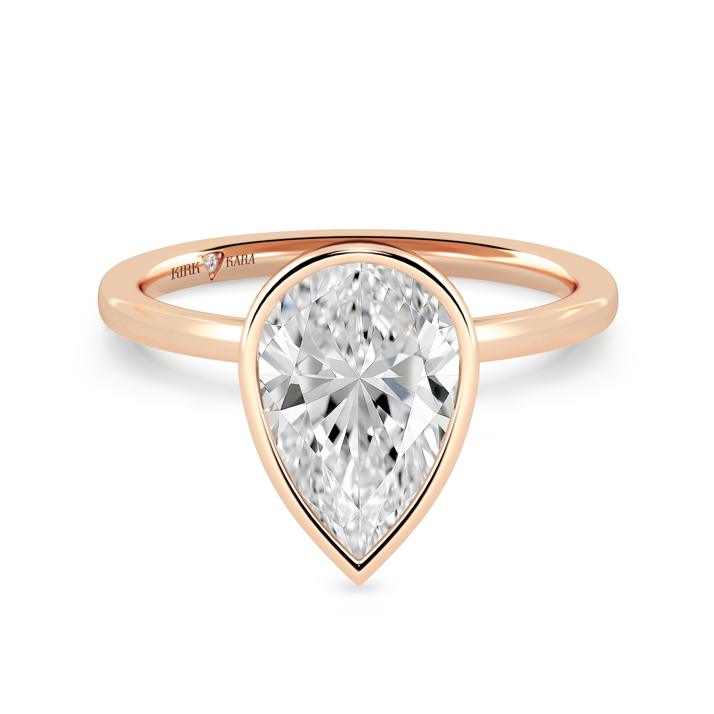 Classic Bezel Solitaire Engagement Ring