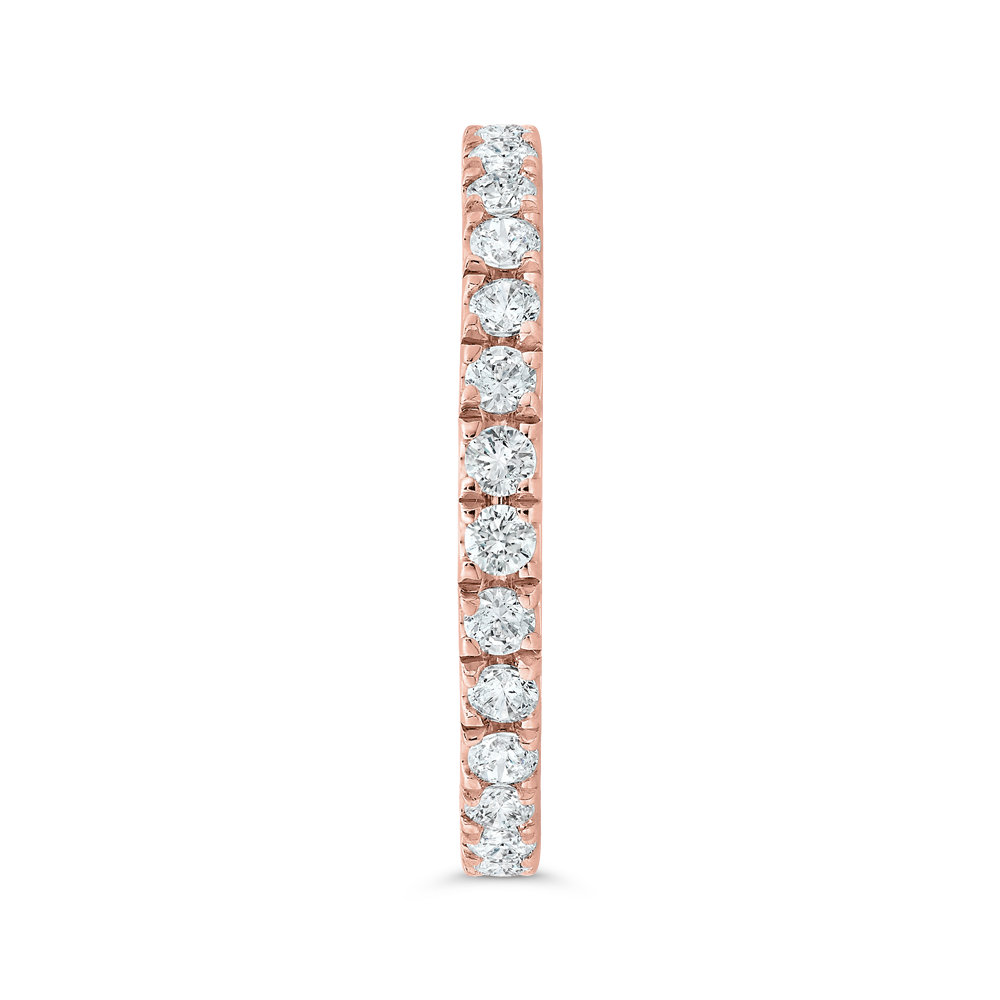 Classic 1 ctw Round Prong Set Eternity Band