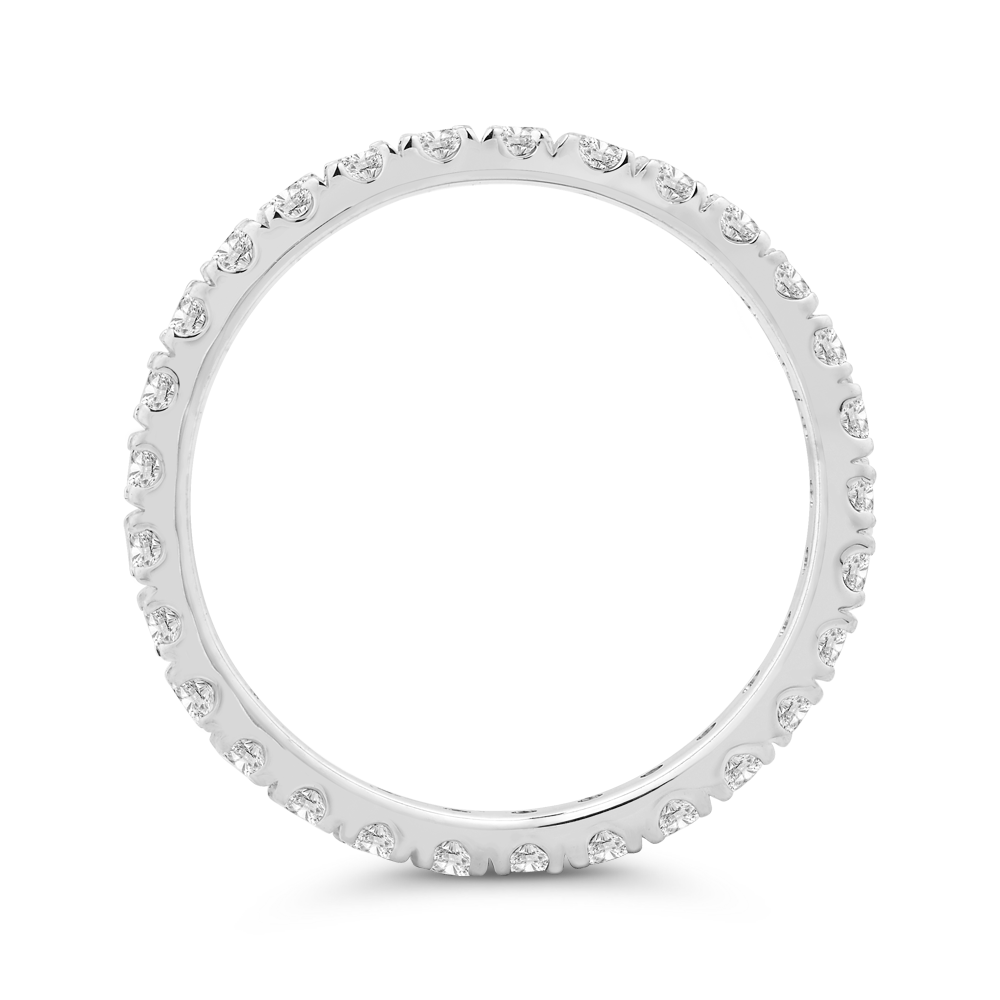 Classic 1 ctw Round Prong Set Eternity Band