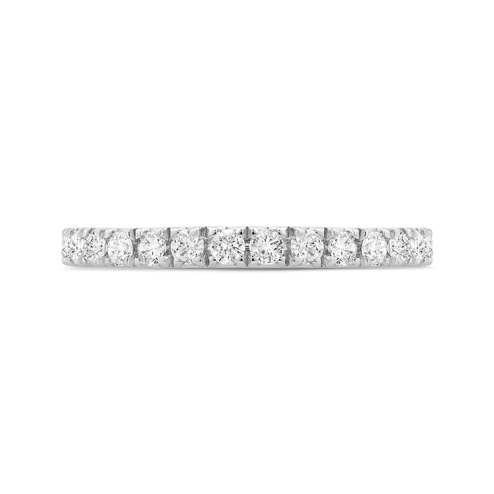 Classic 1 ctw Round Prong Set Eternity Band