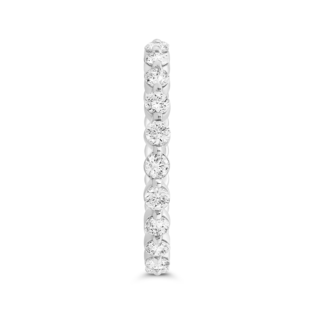Classic 1 ctw Round Single Shared Prong Eternity Band