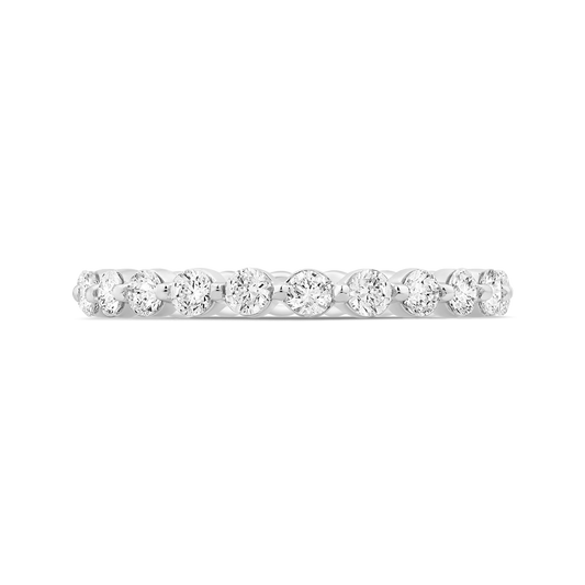 Classic 1 ctw Round Single Shared Prong Eternity Band