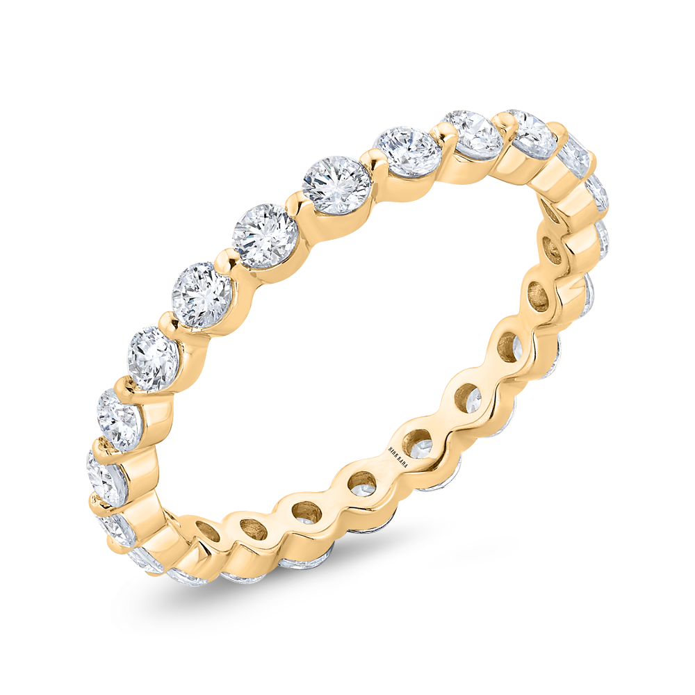 Classic 1 ctw Round Single Shared Prong Eternity Band