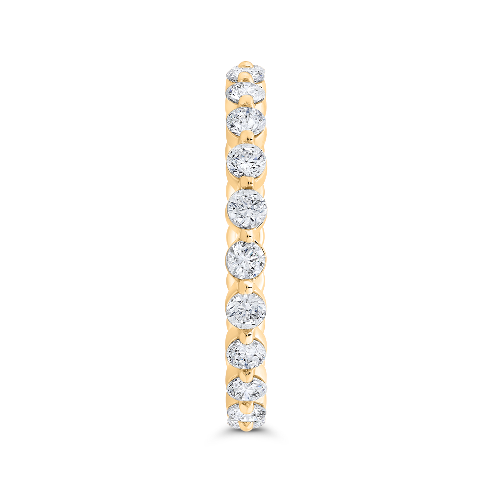 Classic 1 ctw Round Single Shared Prong Eternity Band