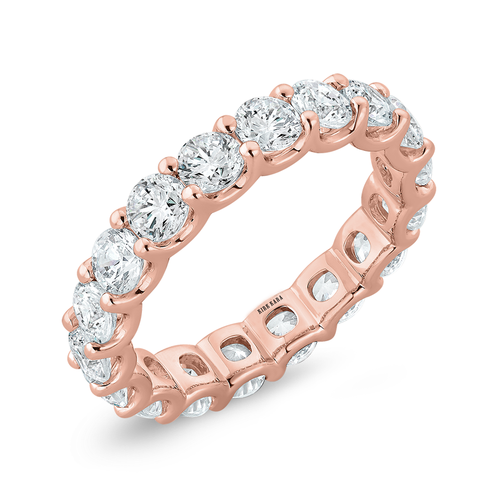 Classic 3 ctw Round Shared Prong Eternity Band