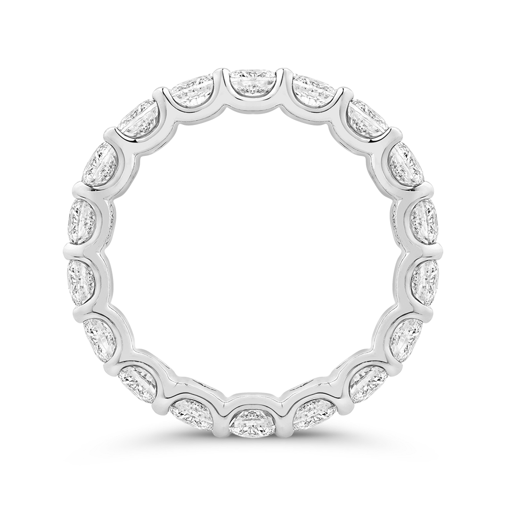 Classic 3 ctw Round Shared Prong Eternity Band
