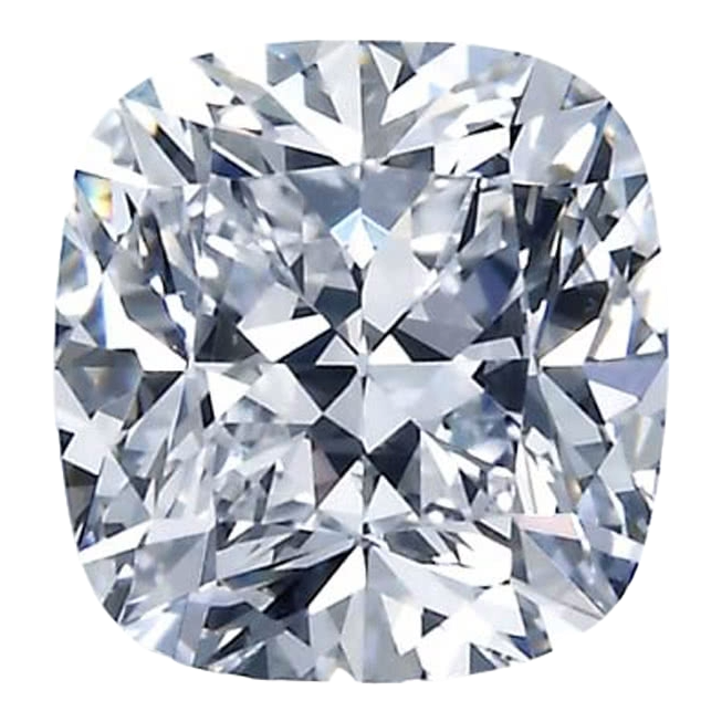 ‍Cushion Lab Grown 2ctw Diamond Center Stone VS+ G+ Certified (100% off)