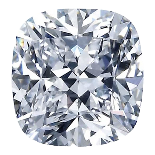 ‍Cushion Lab Grown 2ctw Diamond Center Stone VS+ G+ Certified (100% off)