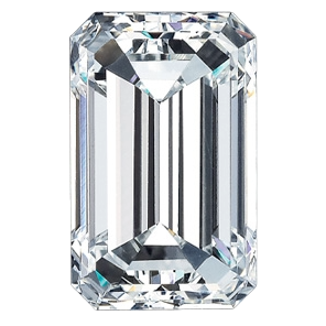 ‍Emerald Lab Grown 2ctw Diamond Center Stone VS+ G+ Certified