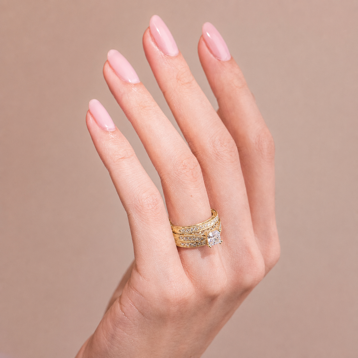 Hand Engraved Vintage Inspired Diamond Solitaire Engagement Ring