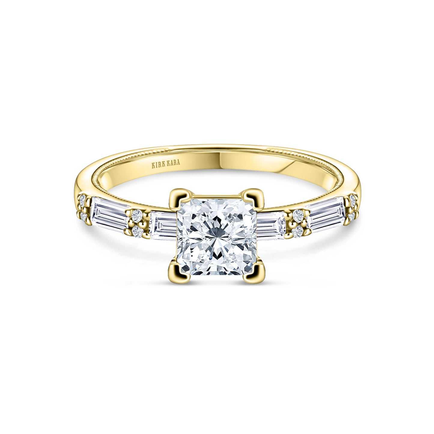 Diamond Baguette Diamond Engagement Ring