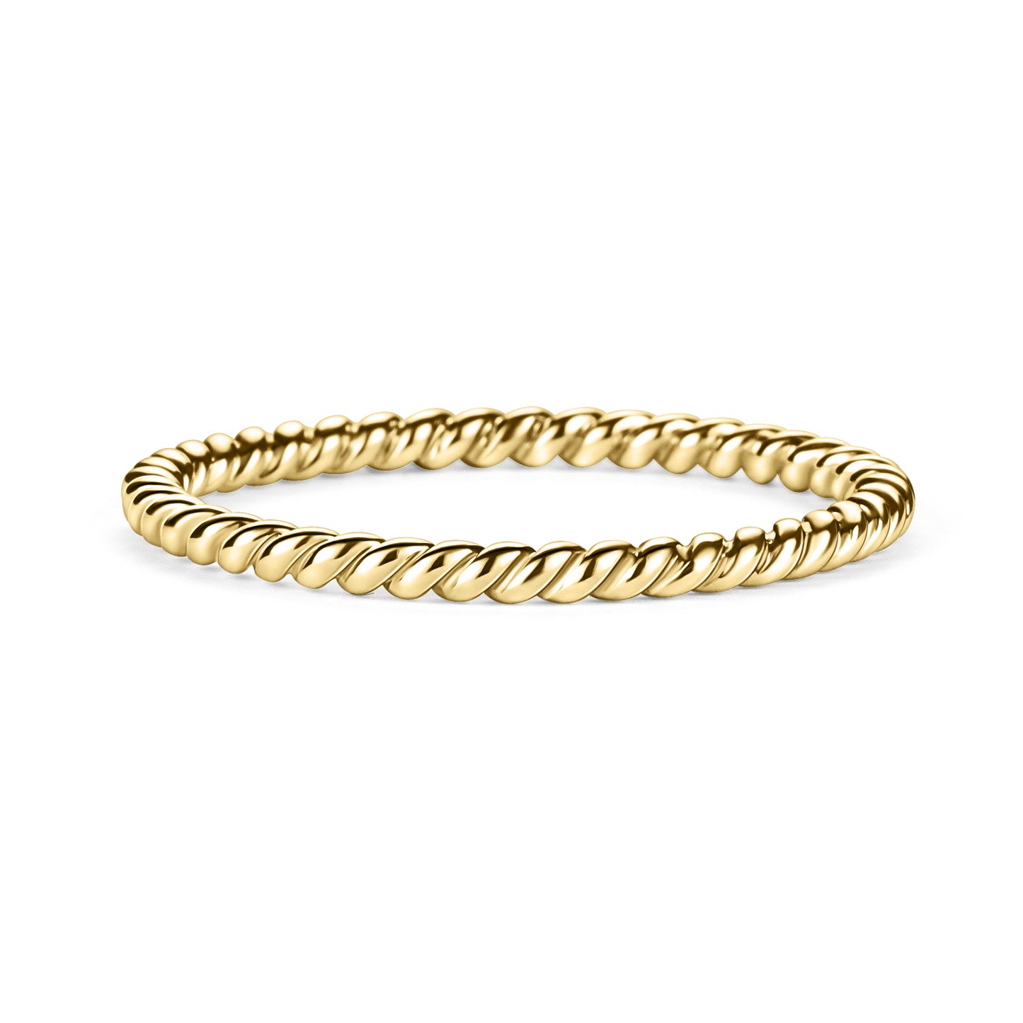 Classic Rope Wedding Band