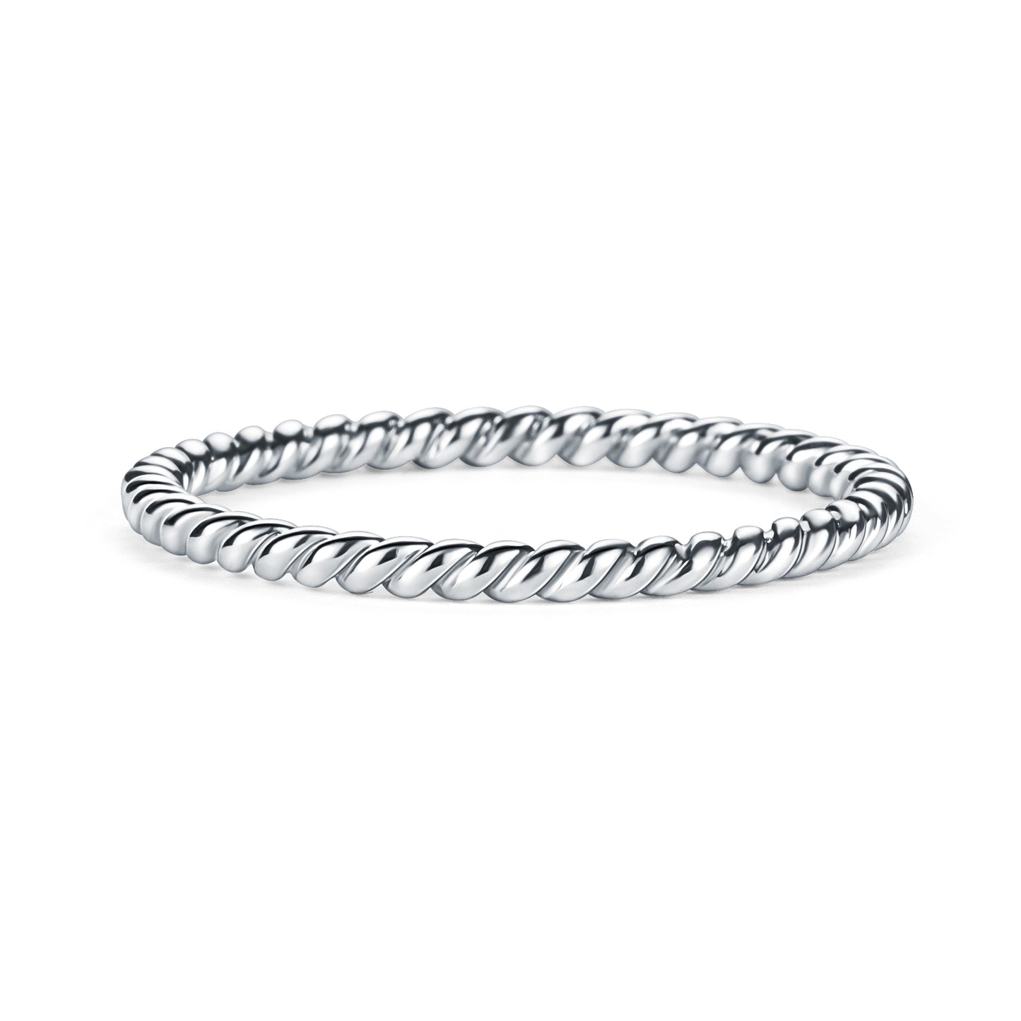 Classic Rope Wedding Band