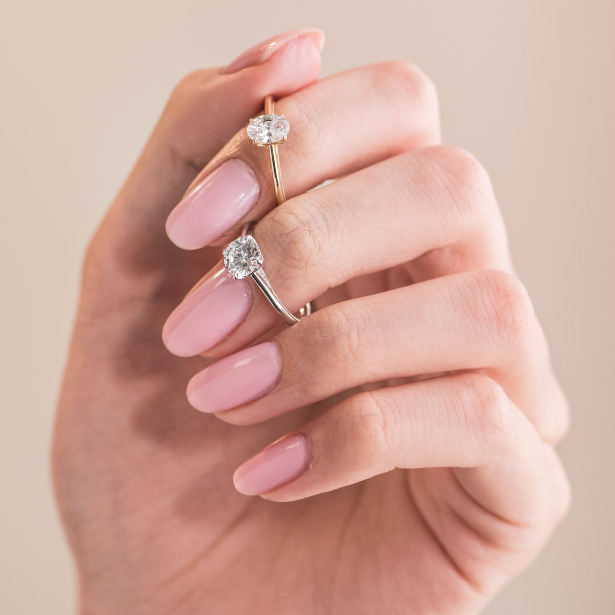 Filigree Milgrain Solitaire Engagement Ring