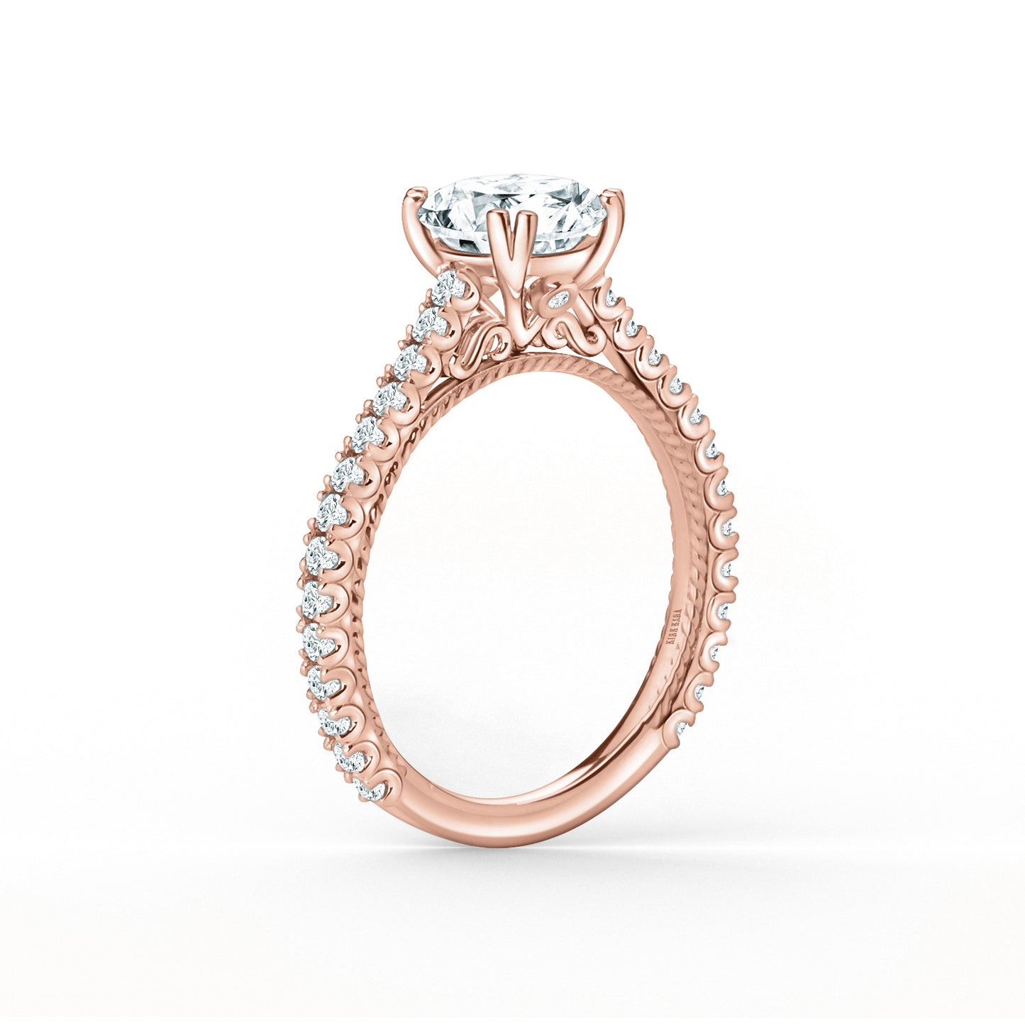 Rope Timeless Diamond Engagement Ring