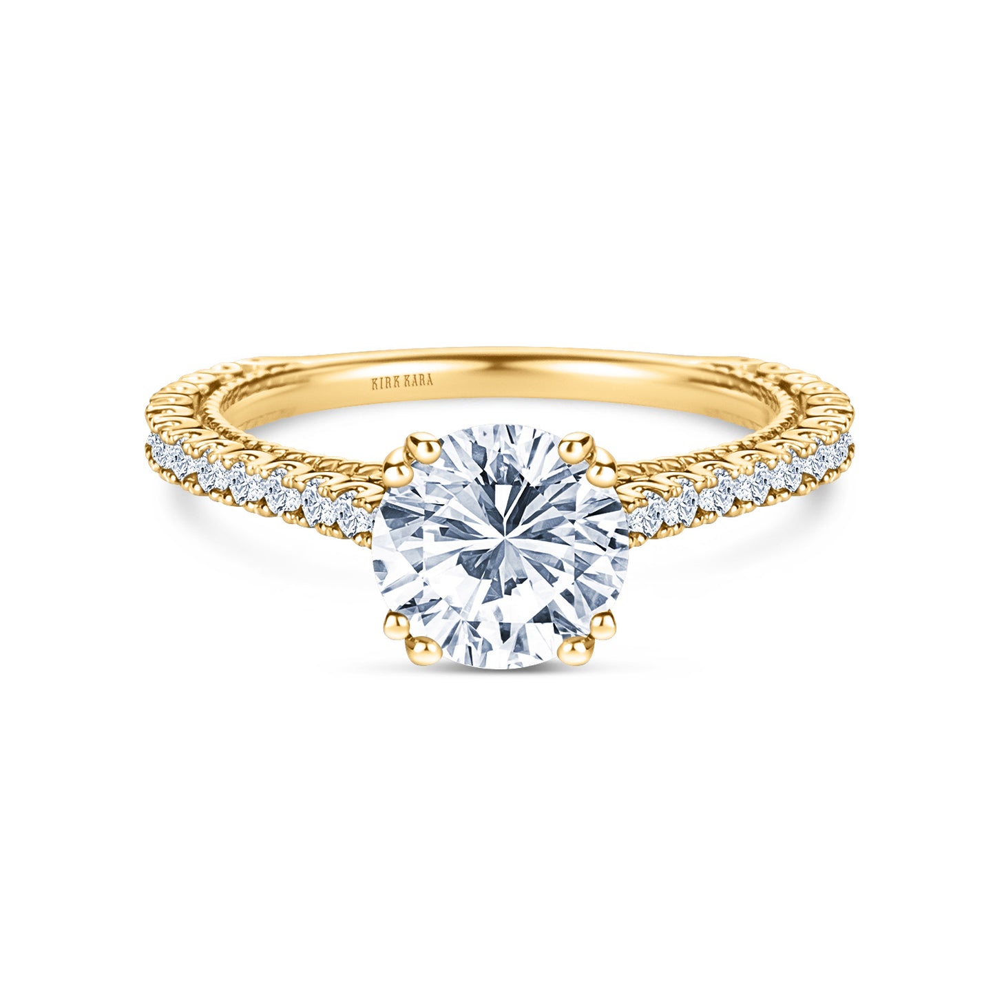 Rope Timeless Diamond Engagement Ring