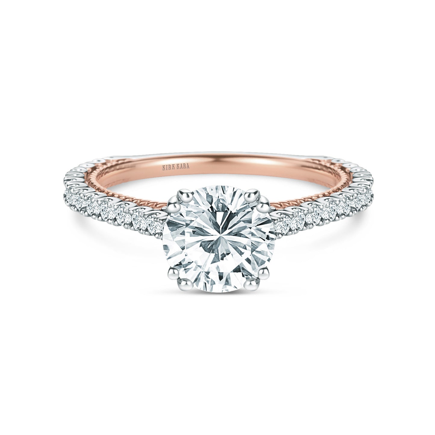 Rope Timeless Diamond Engagement Ring