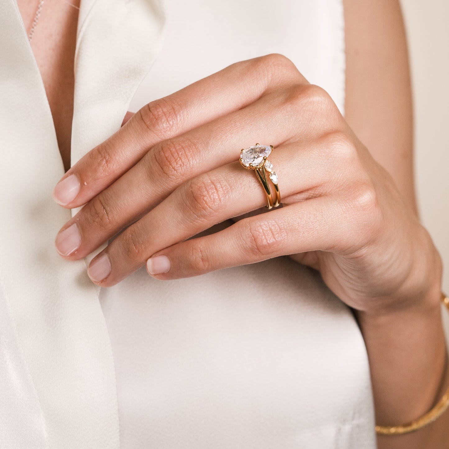 Fancy Split Shank High Polish Engagement Ring
