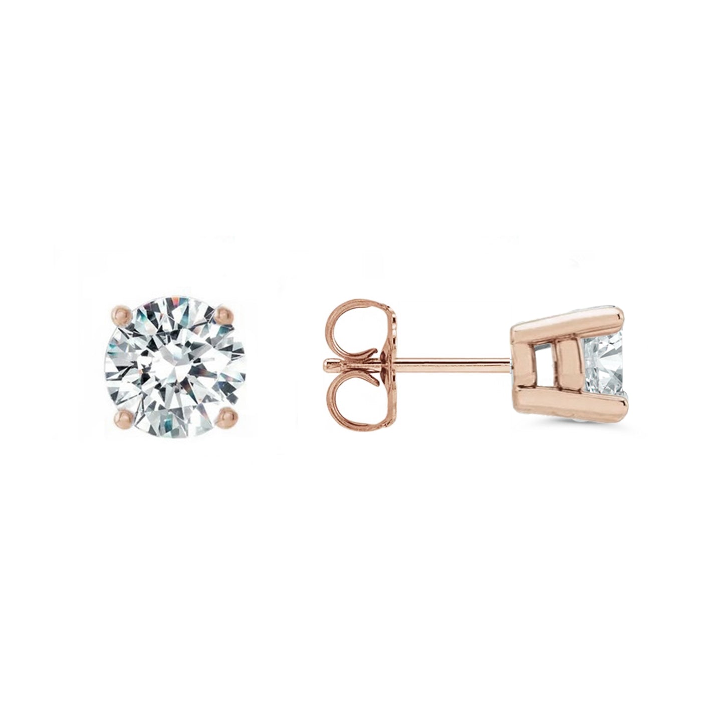 Classic Round Lab Grown Diamond Studs