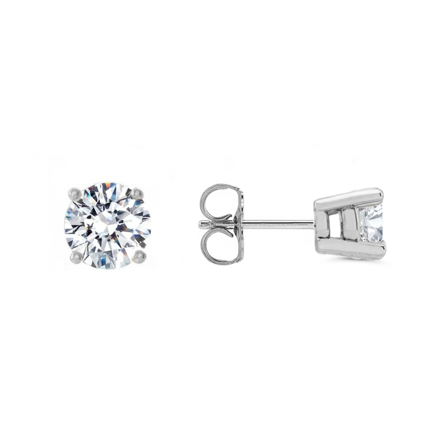 Classic Round Lab Grown Diamond Studs