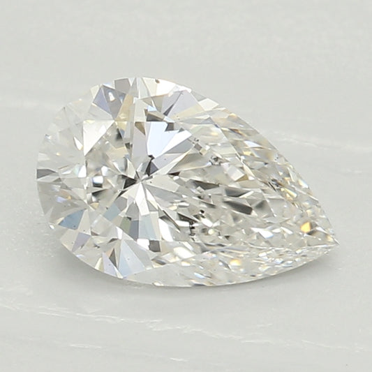 0.61 Carat Pear IGI Labgrown Diamond, With Certificate ID LG12044114