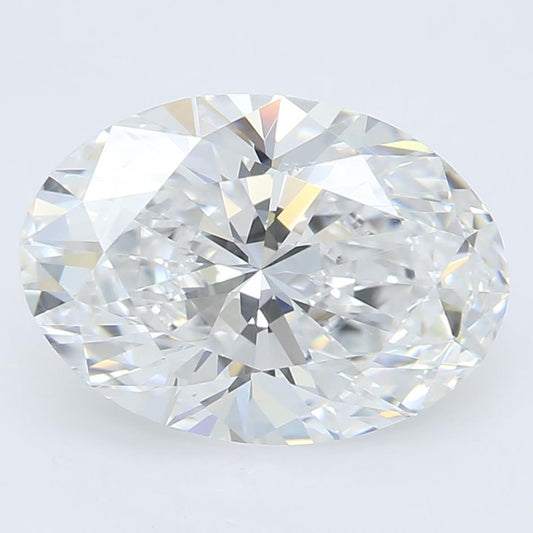 1.62 Carat Oval GCAL Labgrown Diamond, With Certificate ID 320554506