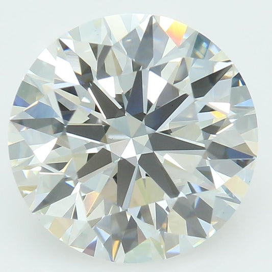 2.40 Carat Round GCAL Labgrown Diamond, With Certificate ID 330190849