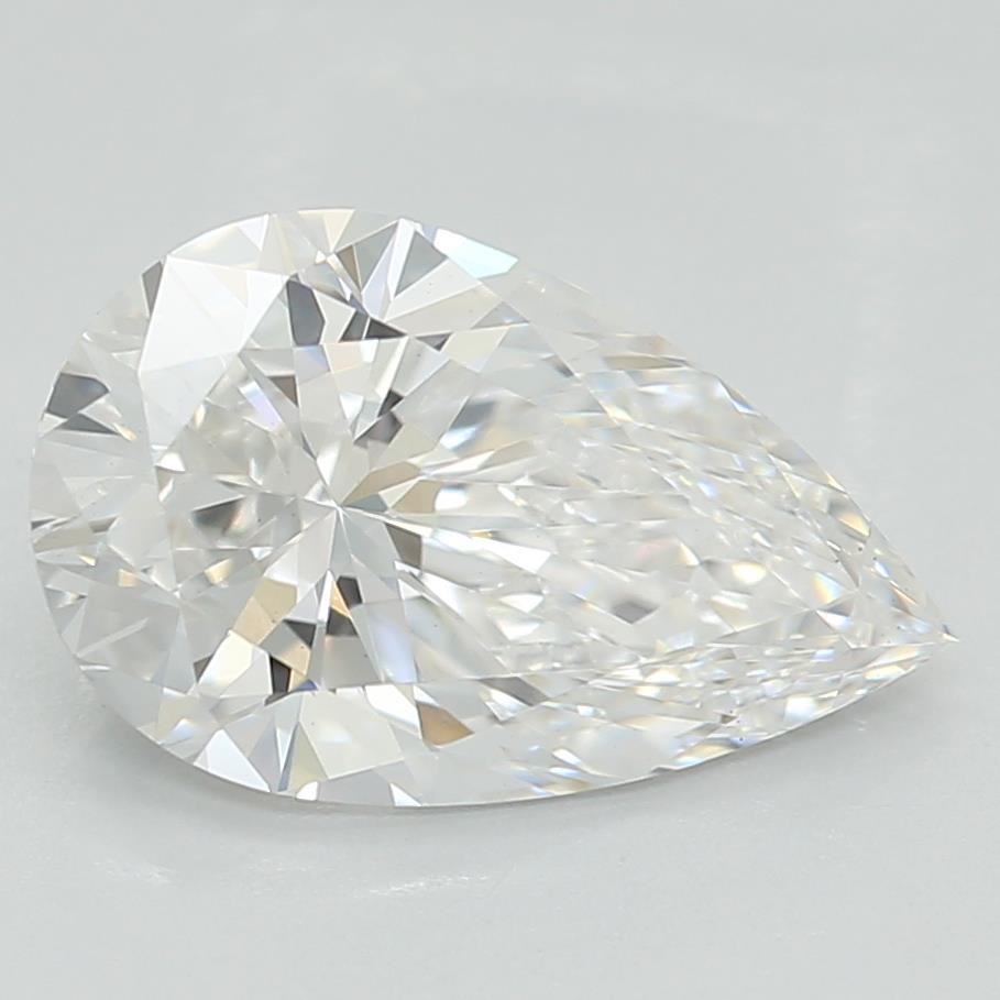 1.09 Carat Pear GCAL Labgrown Diamond, With Certificate ID 341260304
