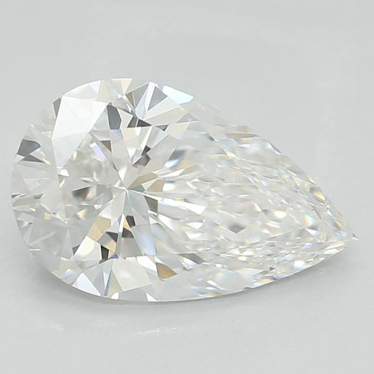1.09 Carat Pear GCAL Labgrown Diamond, With Certificate ID 341260304