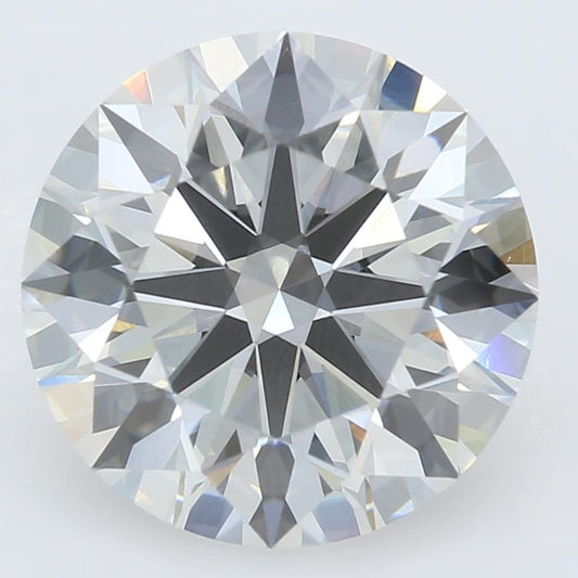 2.65 Carat Round IGI Labgrown Diamond, With Certificate ID LG559294824