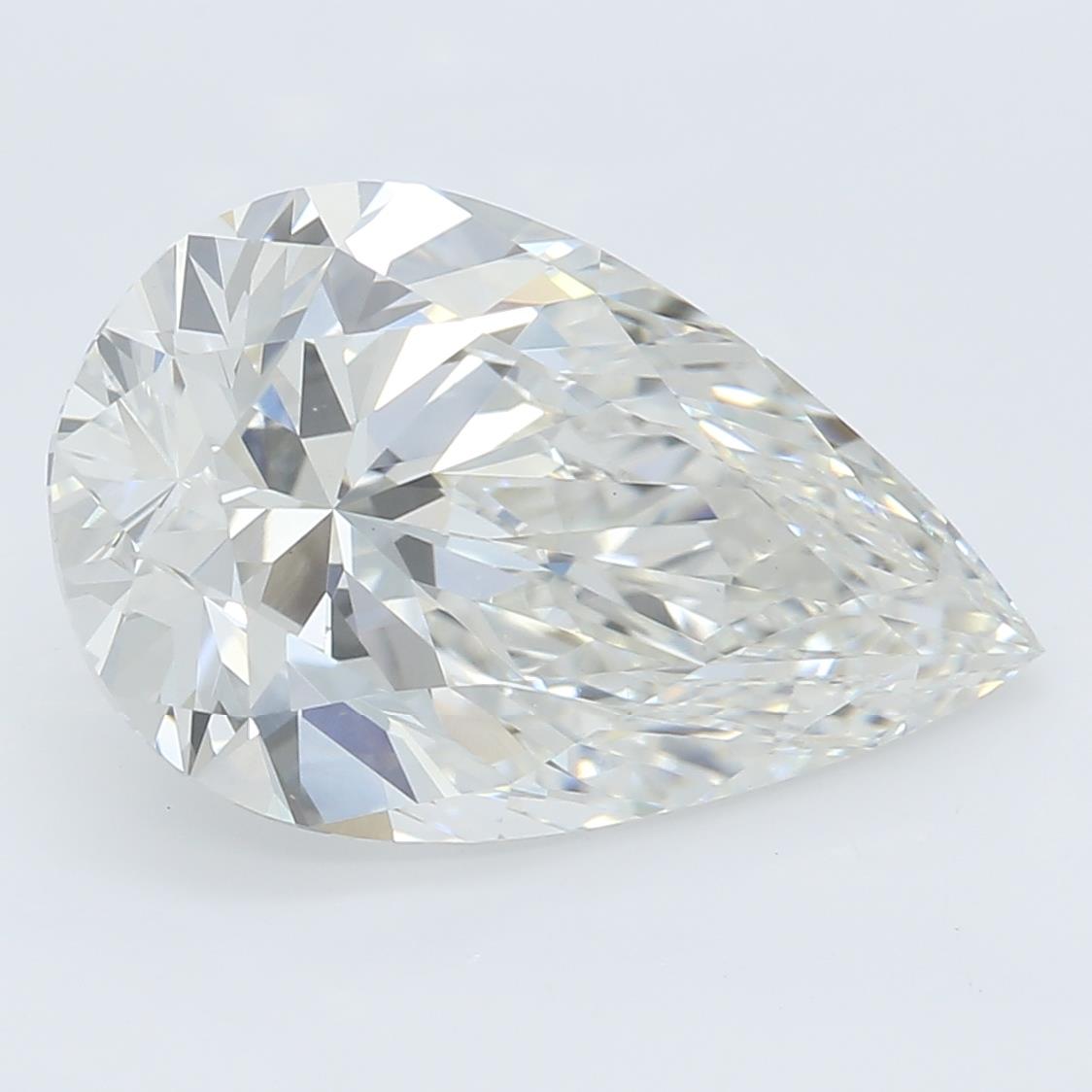 2.65 Carat Pear IGI Labgrown Diamond, With Certificate ID LG563210763